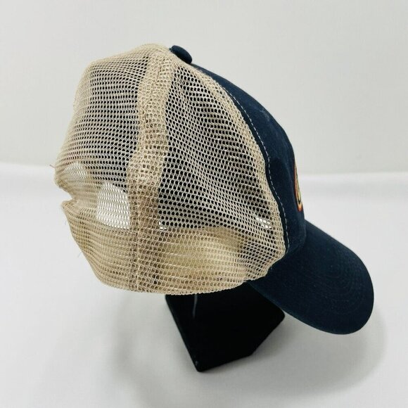 Flw Fishing Hat Cap Outdoor Baseball Adjustable Embroidery Logo Hook Mesh Black - Picture 3 of 10